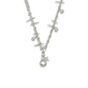 Awe Inspired Necklaces Sterling Silver Necklace - CS - Short Chain Mixed Link