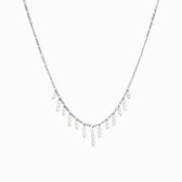 Awe Inspired Necklaces Sterling Silver Pearl Shaker Strand Necklace