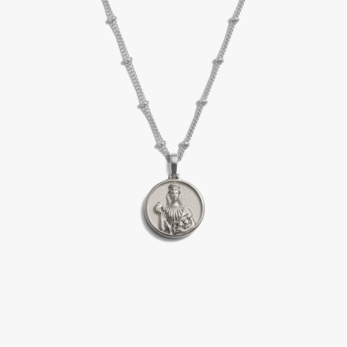 Awe Inspired Necklaces Sterling Silver / Persephone Mini Goddess Necklace