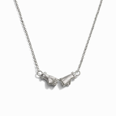 Awe Inspired Necklaces Sterling Silver Pinky Promise Necklace