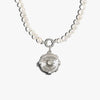Awe Inspired Necklaces Sterling Silver Prosperity Pearl Charm Necklace