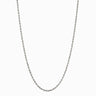 Awe Inspired Necklaces Sterling Silver Rope Chain Necklace