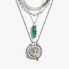 Awe Inspired Necklaces Sterling Silver Snake in the Grass Necklace Set