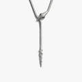 Awe Inspired Necklaces Sterling Silver Snake Lariat