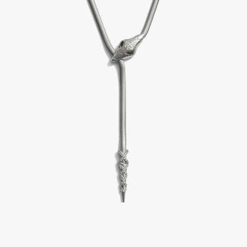 Awe Inspired  Necklaces Snake Lariat