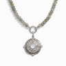 Awe Inspired Necklaces Sterling Silver Special Edition Manifestation Locket Labradorite Charm Necklace