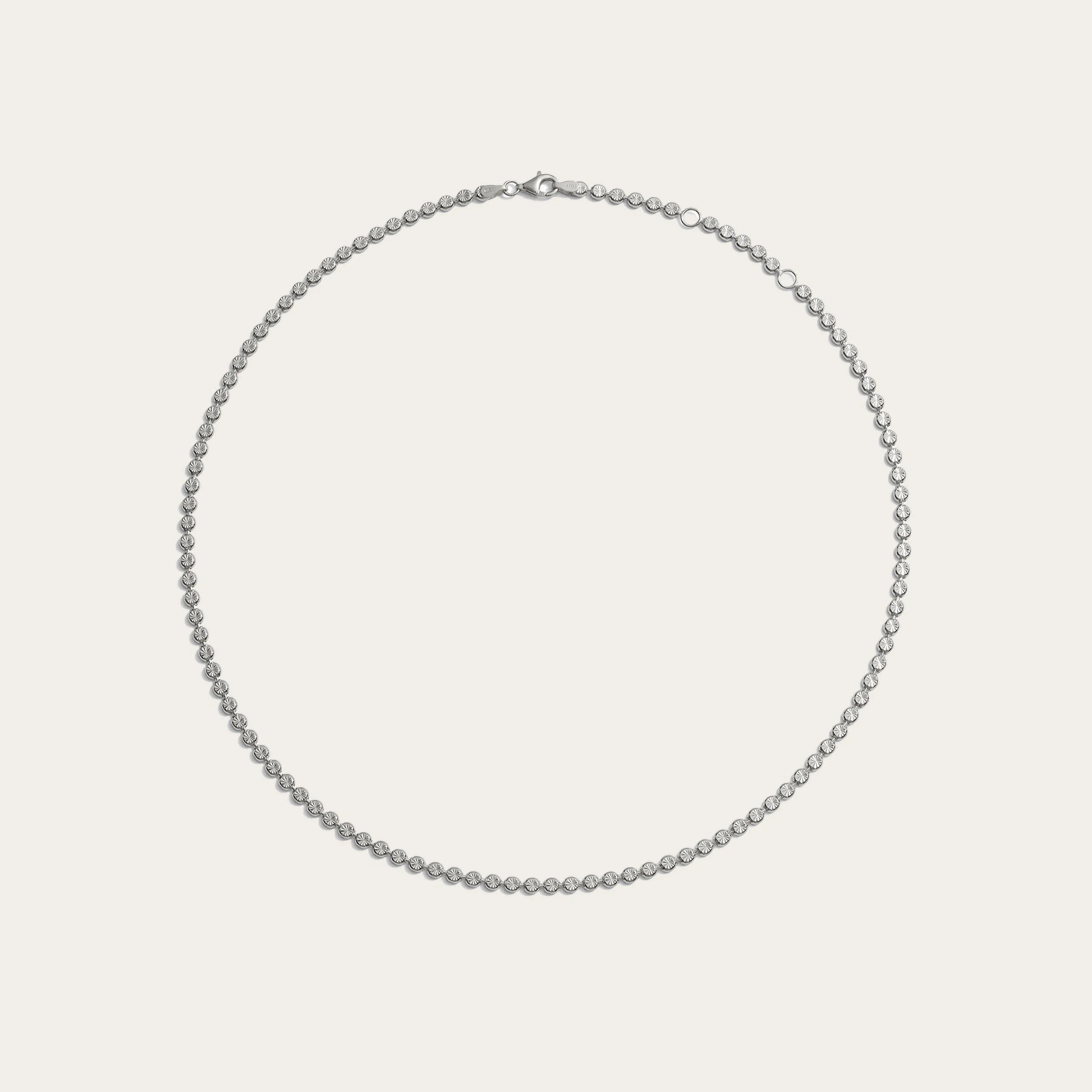 Awe Inspired Necklaces Sterling Silver Stardust Chain Necklace