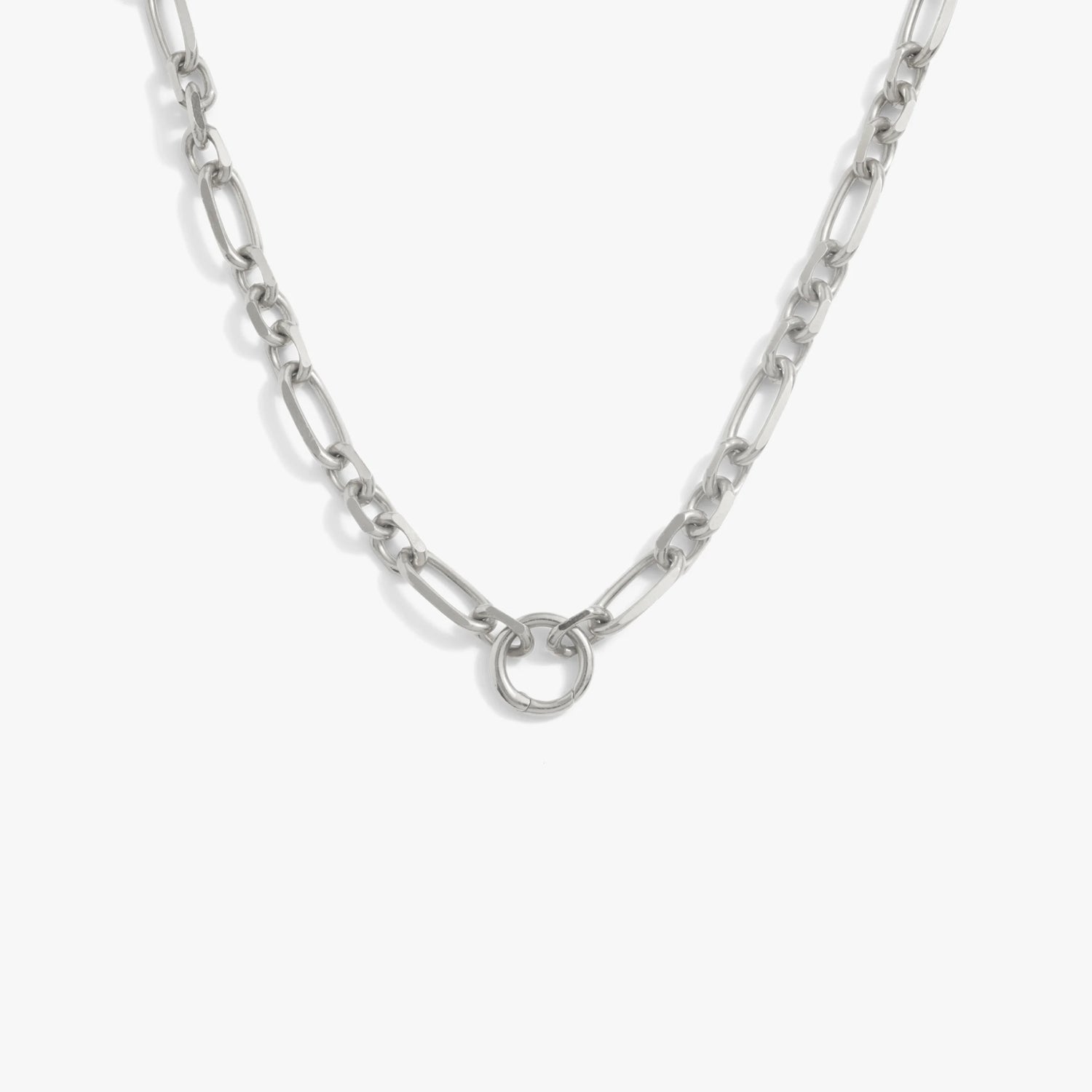 Awe Inspired Necklaces Sterling Silver Statement Single Charm Collector Necklace