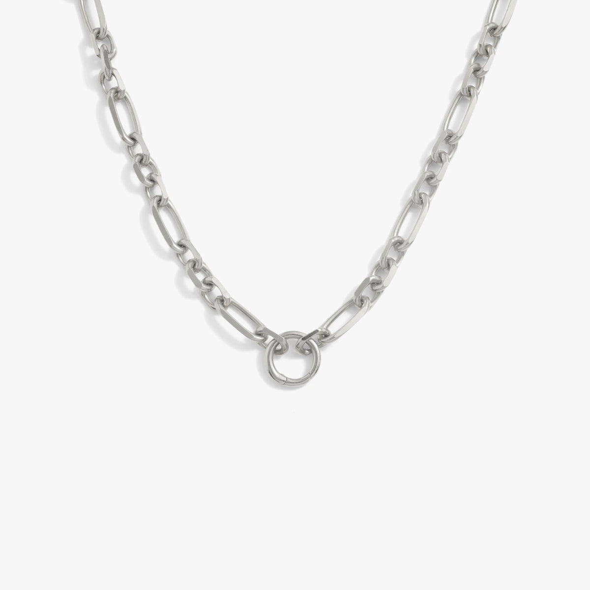 Awe Inspired Necklaces Sterling Silver Statement Single Charm Collector Necklace