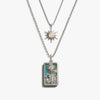 Awe Inspired Necklaces Sterling Silver The Sun Tarot Necklace Set