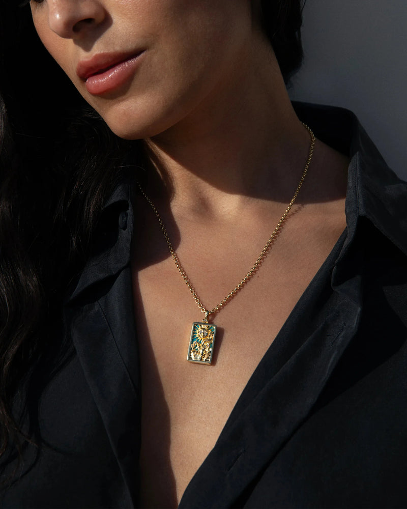 Awe Inspired Necklaces Tarot Necklace