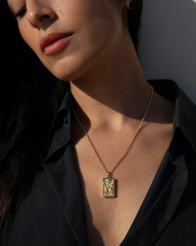 Awe Inspired Necklaces Tarot Necklace