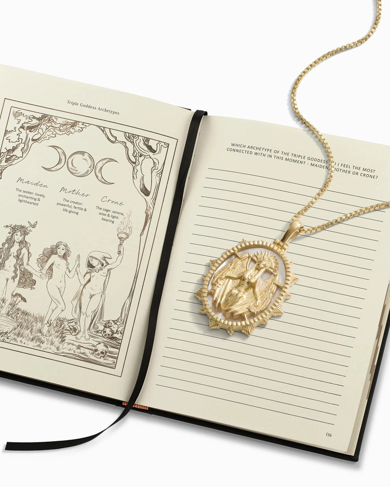 Awe Inspired Necklaces The Goddess Journal + Necklace Set