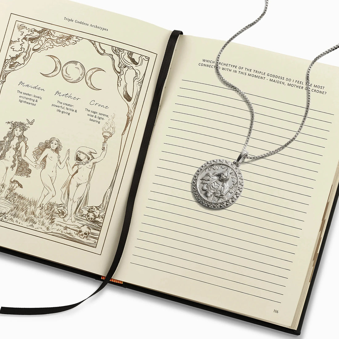 Awe Inspired Necklaces The Goddess Journal + Necklace Set