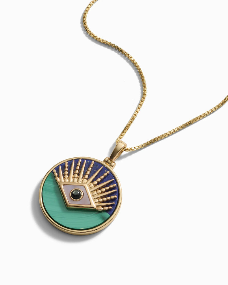 Awe Inspired Necklaces Third Eye Coin Necklace