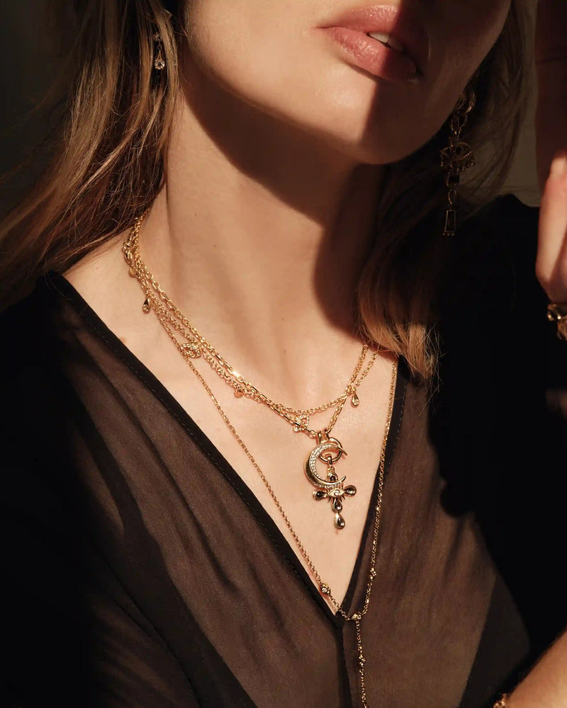 Awe Inspired Necklaces Third Eye Collar Necklace