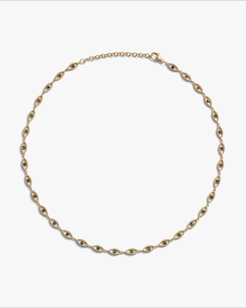 Awe Inspired Necklaces Third Eye Tennis Necklace