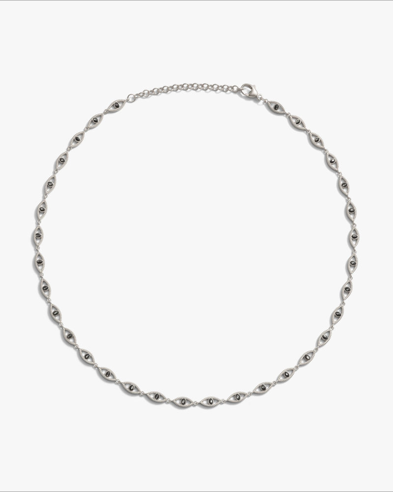 Awe Inspired Necklaces Third Eye Tennis Necklace