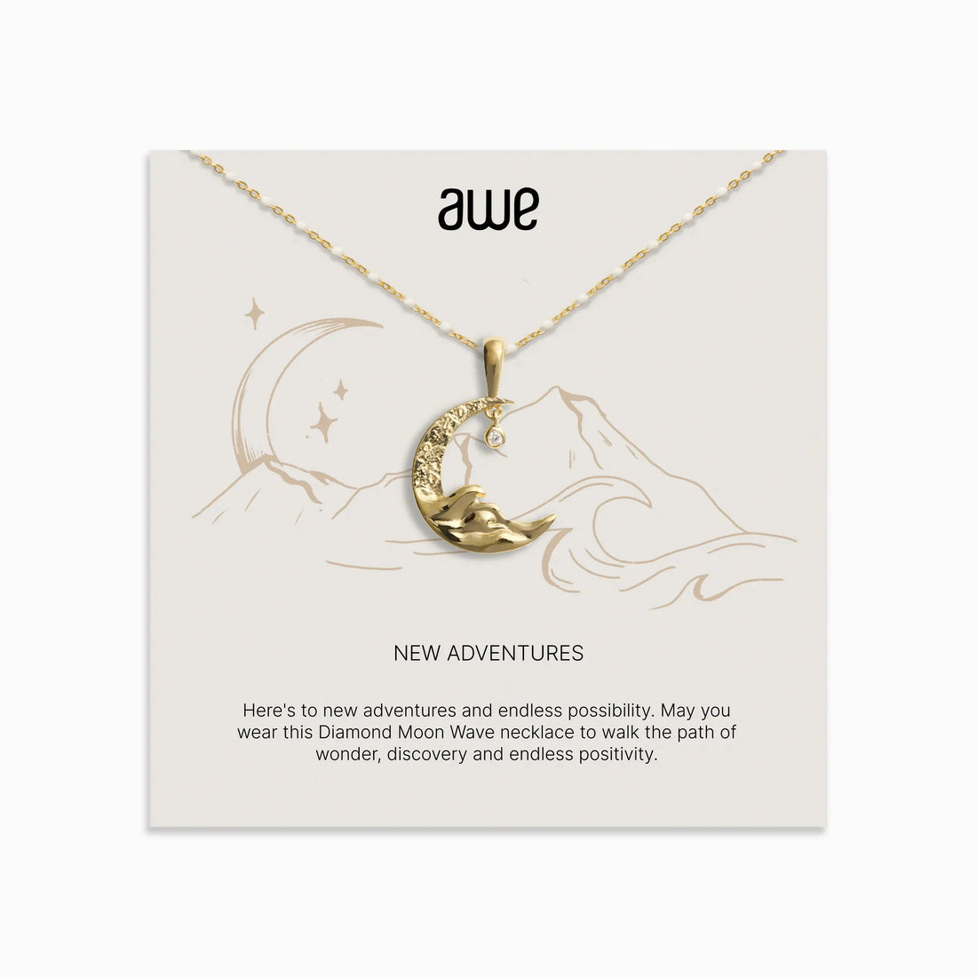 Awe Inspired Necklaces To New Adventures Card Gift Set