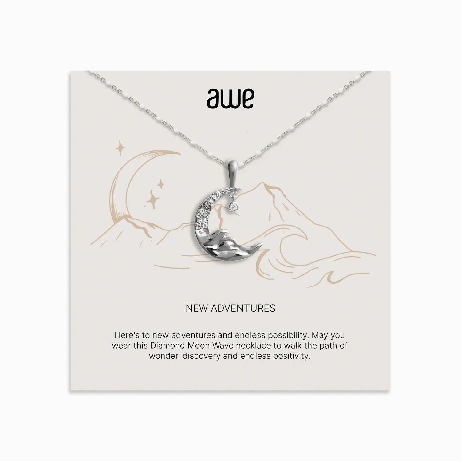Awe Inspired Necklaces To New Adventures Card Gift Set