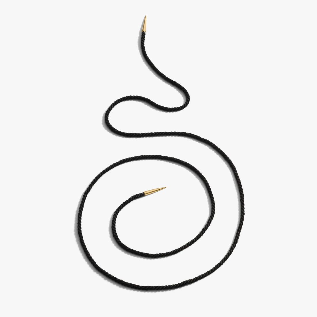 Awe Inspired Necklaces Twisted Silk Cord Necklace