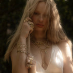 Awe Inspired Necklaces Two Tone / 16" Asymmetrical Charm Collector Necklace