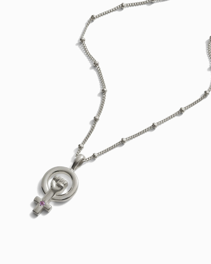 Awe Inspired Necklaces Woman Power Necklace