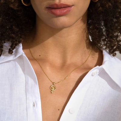 Awe Inspired Necklaces Woman Power Necklace