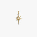 Awe Inspired Pendants 14K Gold Vermeil Cosmic Star Amulet