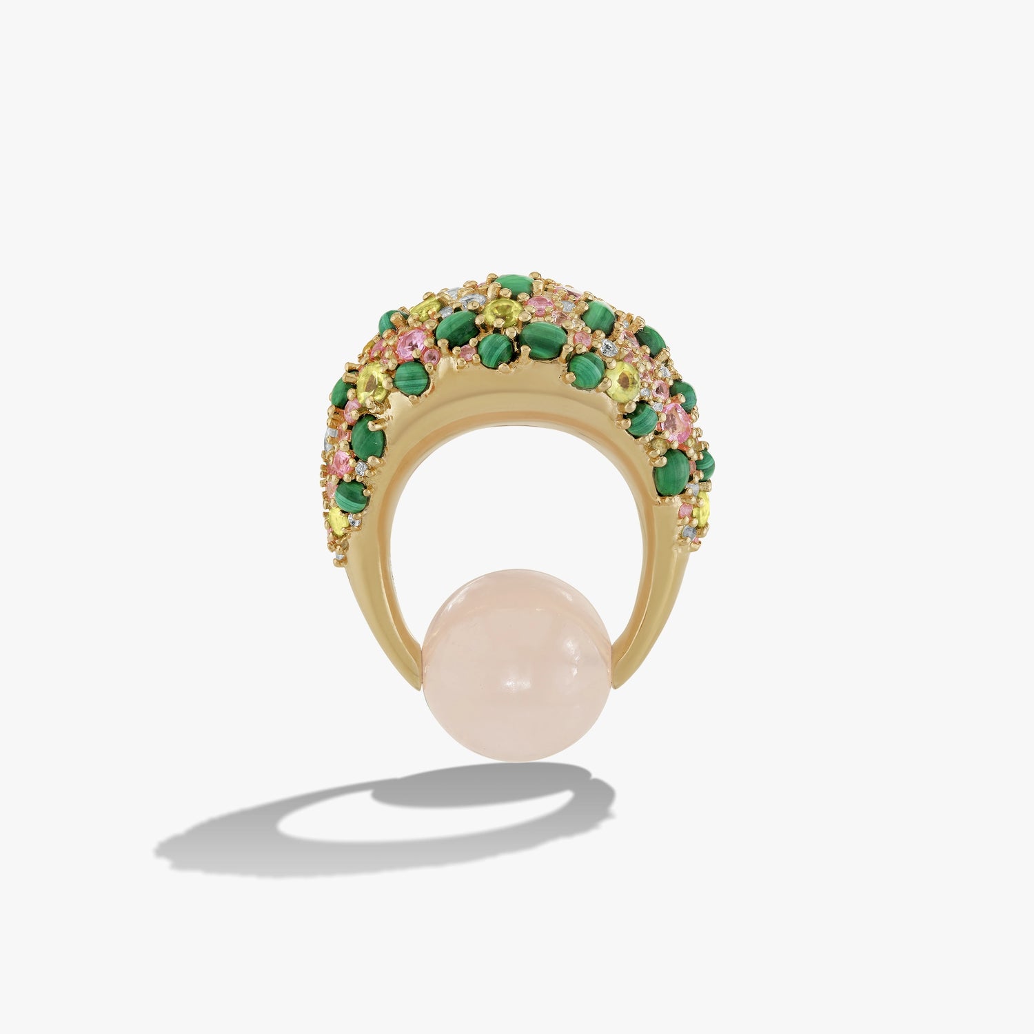 Awe Inspired Pendants 14K Gold Vermeil Gua Sha Pendant