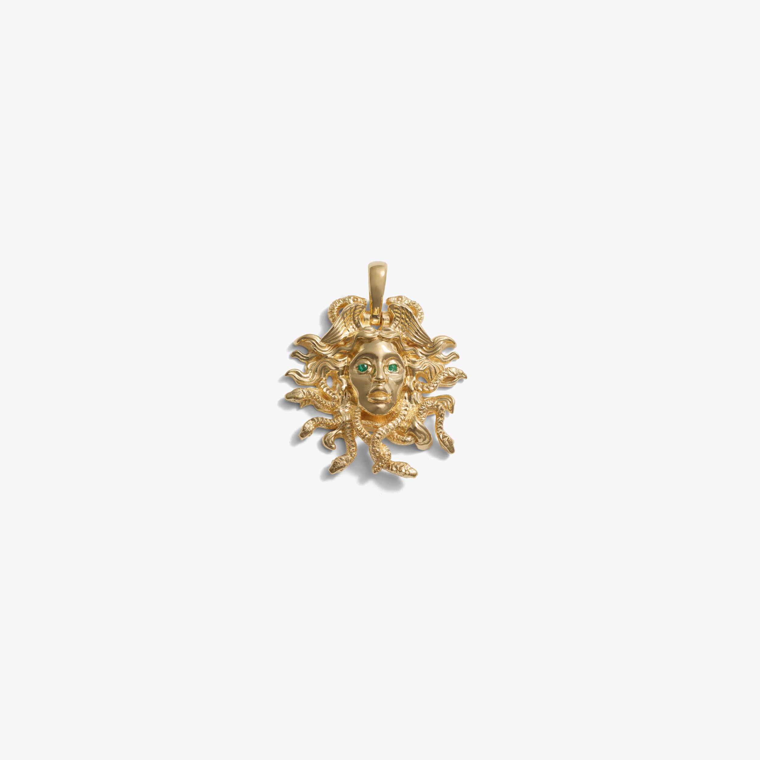 Awe Inspired Pendants 14K Gold Vermeil / Large Special Edition Medusa Pendant