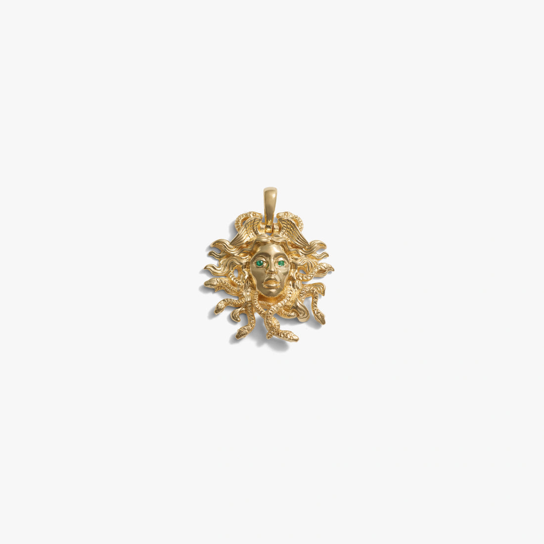 Awe Inspired Pendants 14K Gold Vermeil / Large Special Edition Medusa Pendant