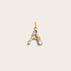 Awe Inspired Pendants 14K Yellow Gold Vermeil / A Initial Pendant