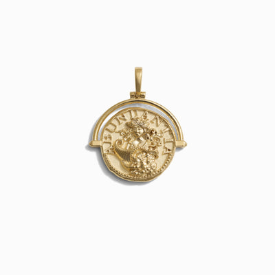 Awe Inspired Pendants 14K Yellow Gold Vermeil Abundantia