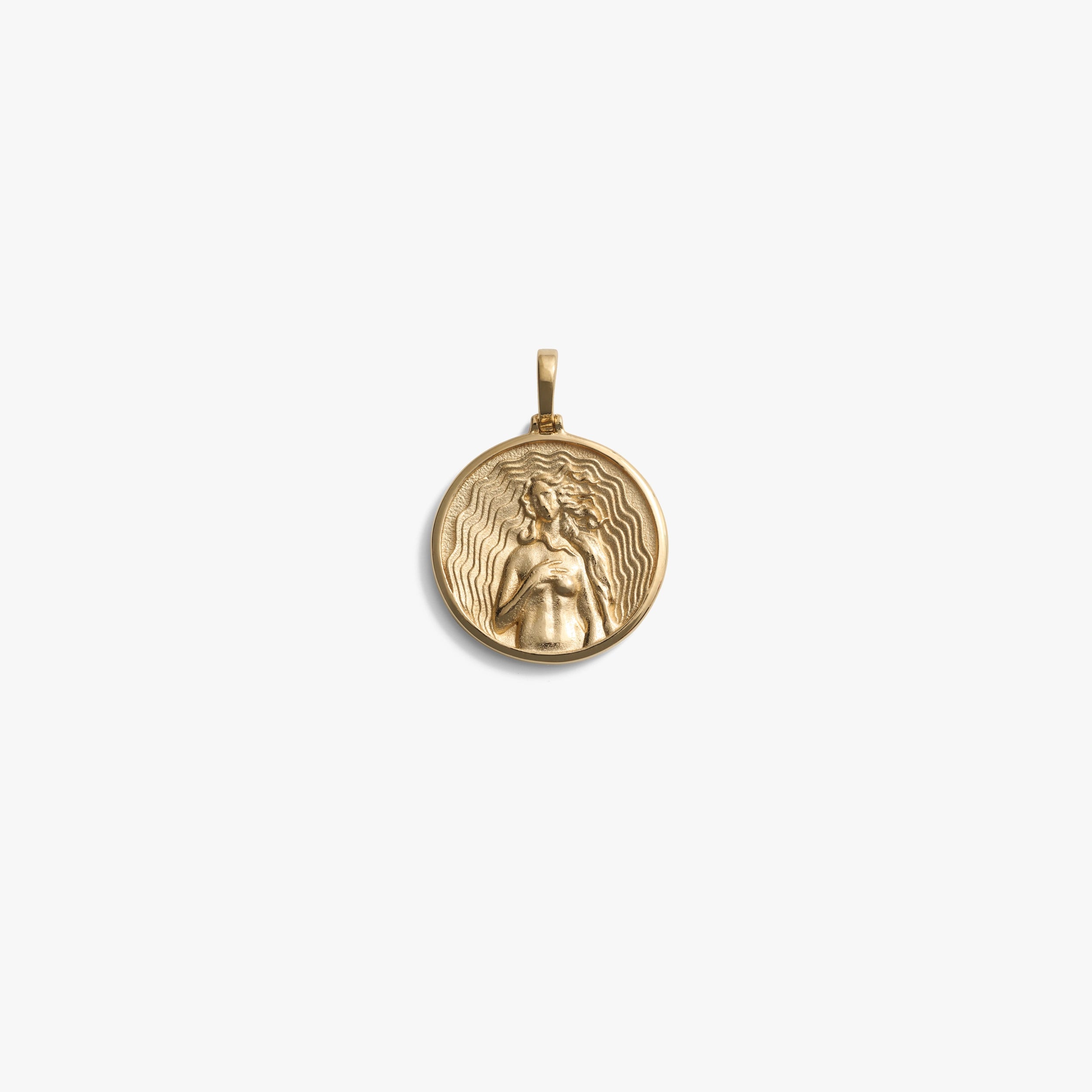 Awe Inspired  Pendants Archive Goddess Coin Pendant