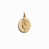 Awe Inspired Pendants 14K Yellow Gold Vermeil / Aquarius / Standard Zodiac Goddess Pendant