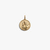 Awe Inspired Pendants 14K Yellow Gold Vermeil / Artemis Goddess Coin Pendant