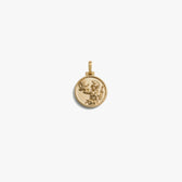 Awe Inspired Pendants 14K Yellow Gold Vermeil / Athena Mini Goddess Coin Pendant