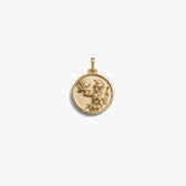 Awe Inspired Pendants 14K Yellow Gold Vermeil / Athena Standard 20mm Goddess Reworks