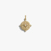 Awe Inspired Pendants 14K Yellow Gold Vermeil Compass Locket