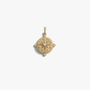 Awe Inspired Pendants 14K Yellow Gold Vermeil Compass Locket