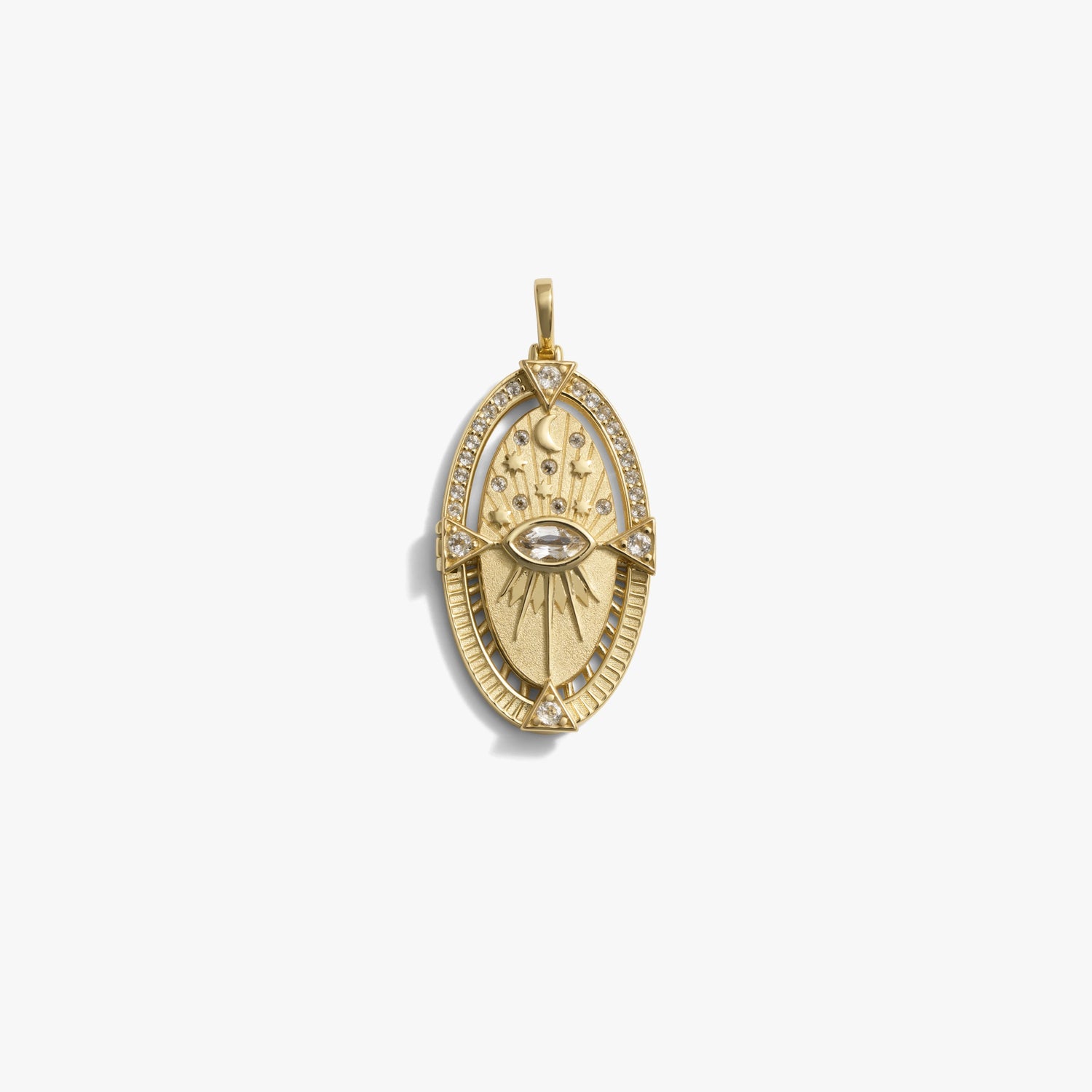 Awe Inspired Pendants 14K Yellow Gold Vermeil Dream Locket