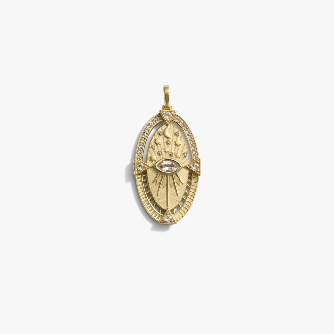 Awe Inspired Pendants 14K Yellow Gold Vermeil Dream Locket