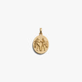 Awe Inspired Pendants 14K Yellow Gold Vermeil / Gemini / Standard Zodiac Goddess Pendant