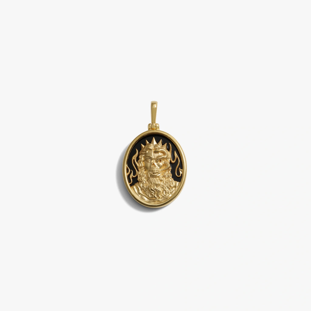 Awe Inspired Pendants 14K Yellow Gold Vermeil Hades Pendant
