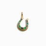 Awe Inspired Pendants 14K Yellow Gold Vermeil Horseshoe Charm