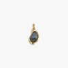 Awe Inspired Pendants 14K Yellow Gold Vermeil / Labradorite Molten Gemstone Teardrop Pendant