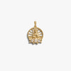 Awe Inspired Pendants 14K Yellow Gold Vermeil Lady Buddha Pendant