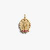 Awe Inspired Pendants 14K Yellow Gold Vermeil Lakshmi Pendant