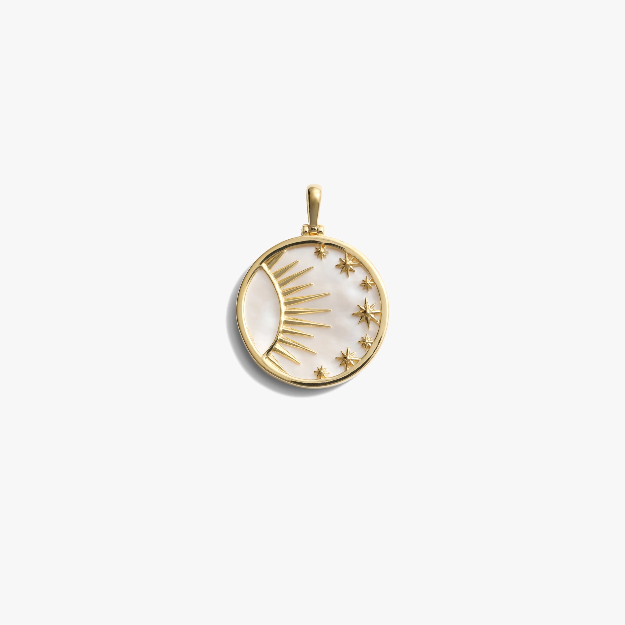 Awe Inspired  Pendants Celestial Mother of Pearl Amulet